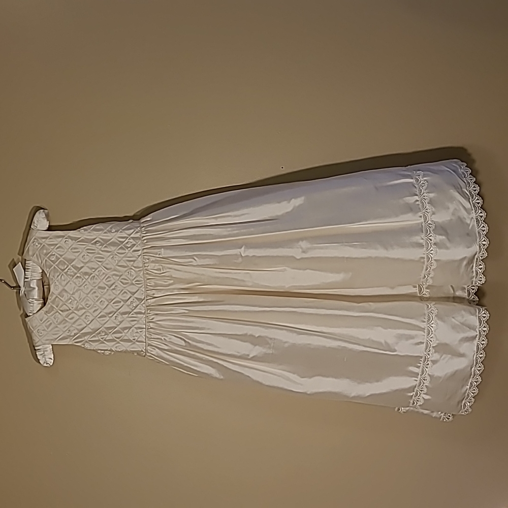 Hartstrings Silk Flower Girl Dress